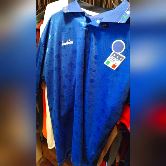 Rare vintage 1994 home Italy jersey - Picture 1 of 9